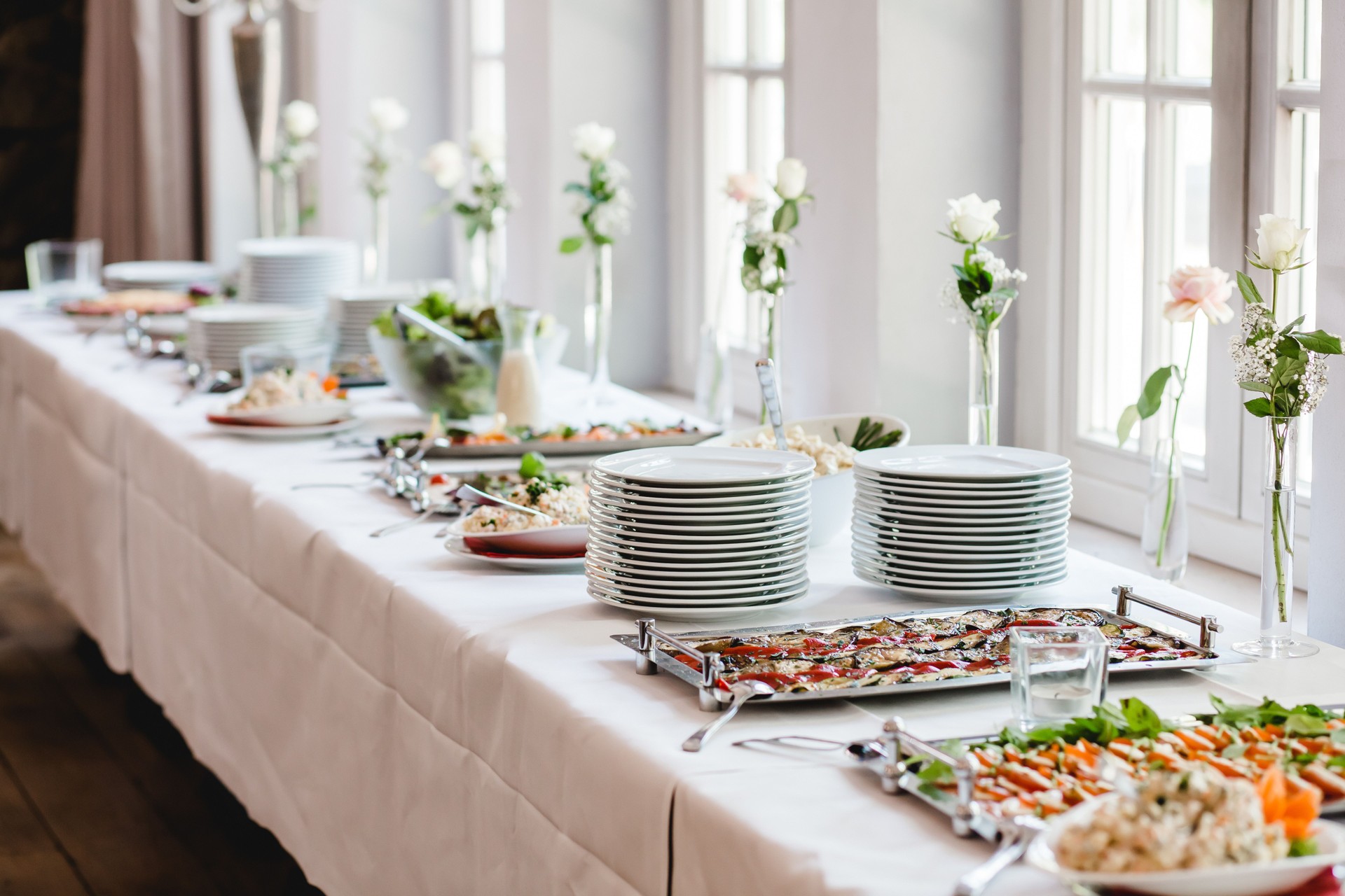 catering wedding buffet events